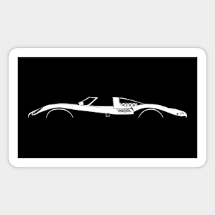 Jaguar XJ13 Silhouette Magnet